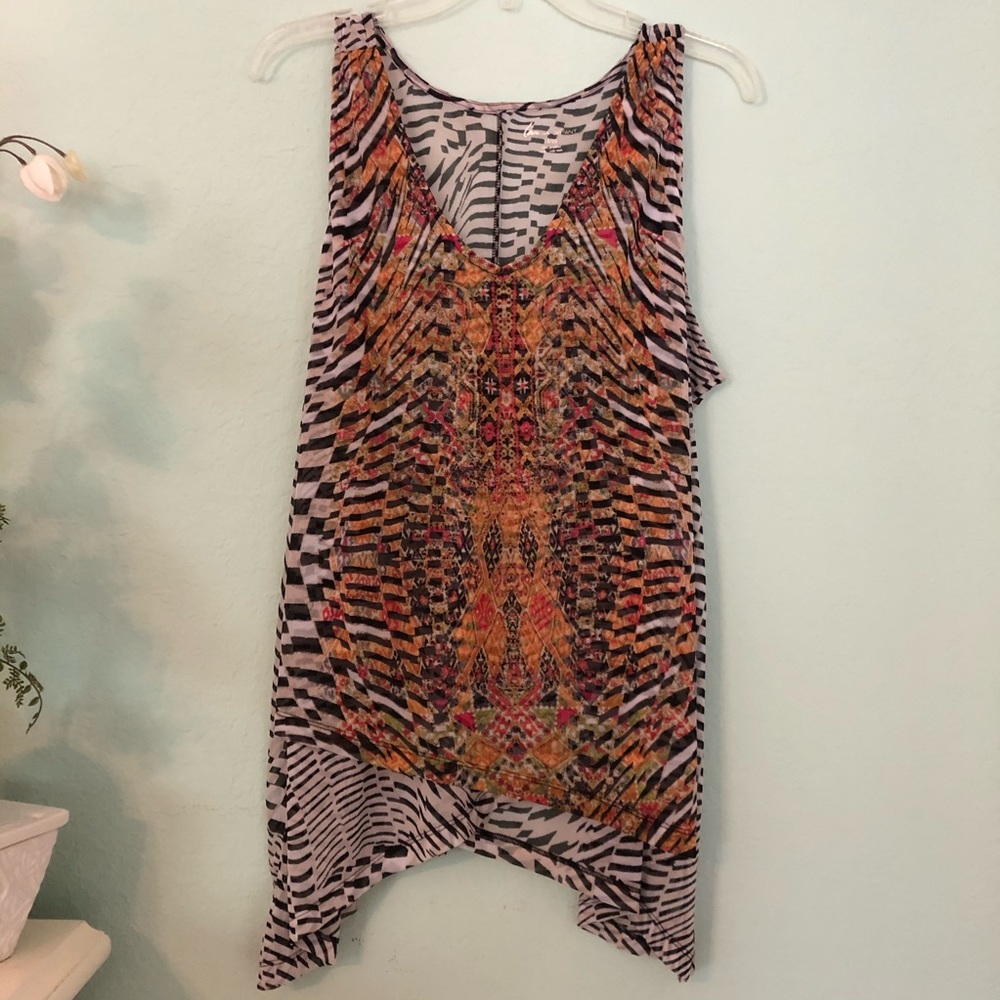 Lane Bryant Animal Print Blouse 18/20